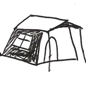 Bungalowtent 2p (alleen weekend)